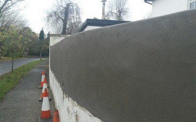 Block Wall Repair – Naas, Co.Kildare