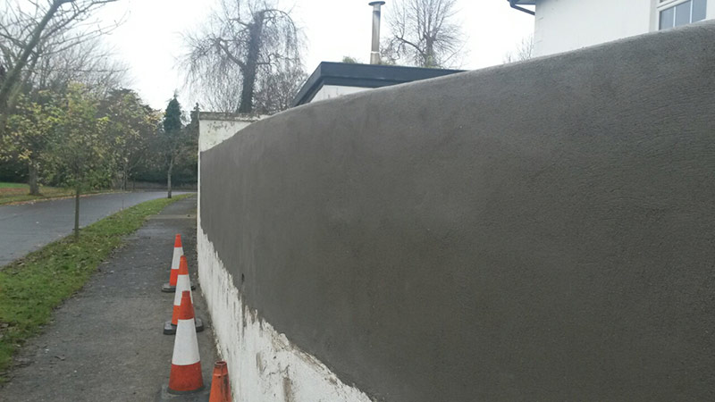 Block Wall Repair – Naas, Co.Kildare