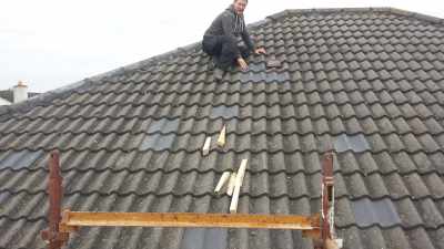 Roof repair in Athy